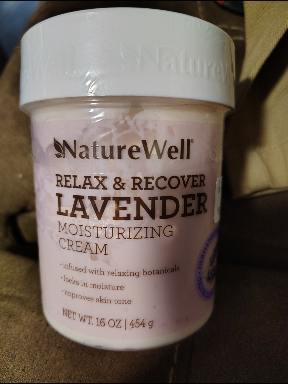 Lavender Relax & Recover Moisturizing Cream (Pink)